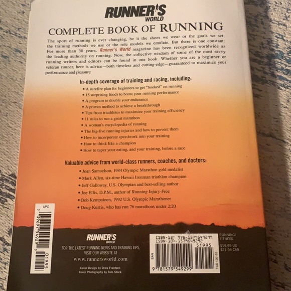 The Complete Book Of Running. By Runners World - Picture 2 of 2